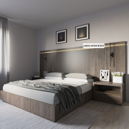 Crystal Lux Largo AP12W Black