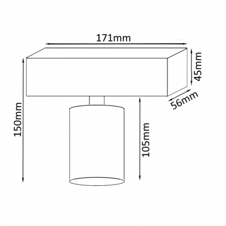 Crystal Lux CLT 018W1 BL