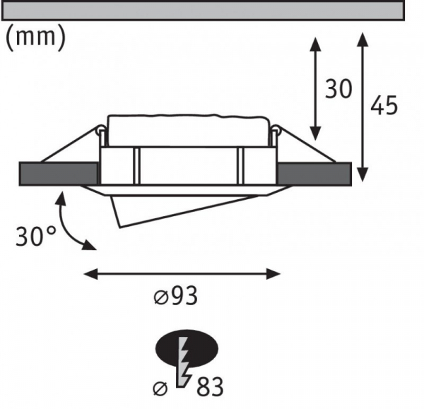 Влагозащищенный светильник Paulmann 93686