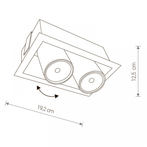 Встраиваемый светильник Nowodvorski 8938