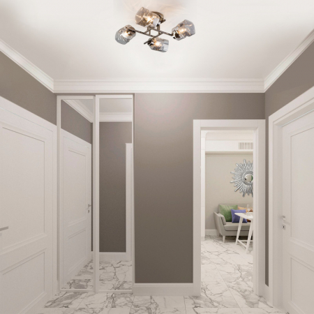 Eurosvet 30165/4 черный жемчуг