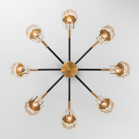 Eurosvet 70090/8 черный Smart