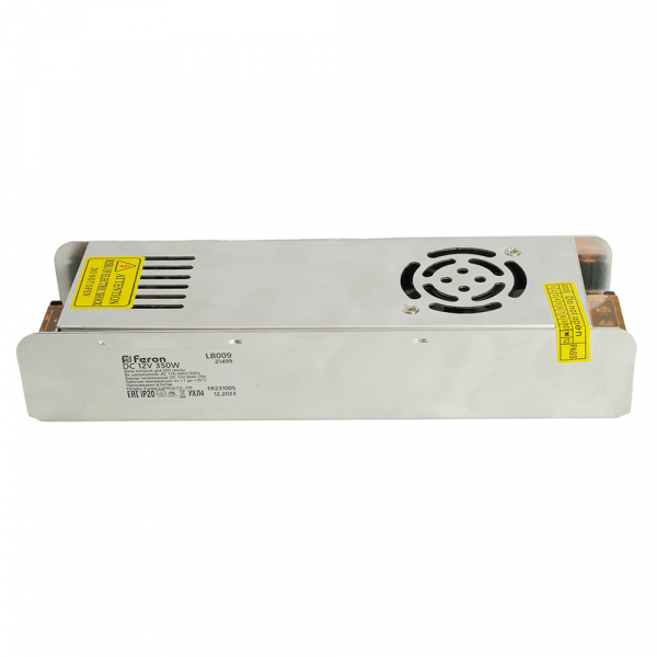 Блок питания для светодиодной ленты Feron LB009 12V 350W IP20 29A 21499