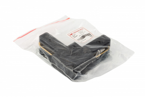 Коннектор L-образный Denkirs DK Track Black TR1102-BK