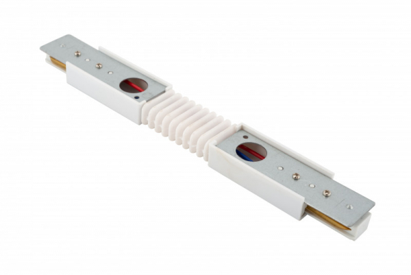 Коннектор гибкий Denkirs DK Track White TR1106-WH