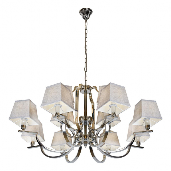 Подвесная люстра iLamp Hilton 6943-8+4 CR