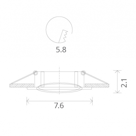 Arte Lamp A2103PL-1CC