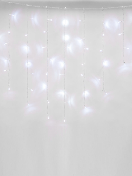 Светодиодная гирлянда (07949) Uniel бахрома 220V белый ULD-B3010-200/DTA White IP20