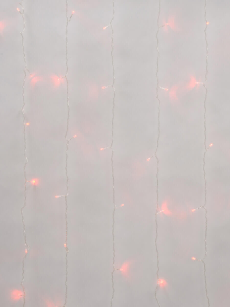 Светодиодная гирлянда (06741) Uniel занавес 220V красный ULD-C2030-240/DTA RED IP20