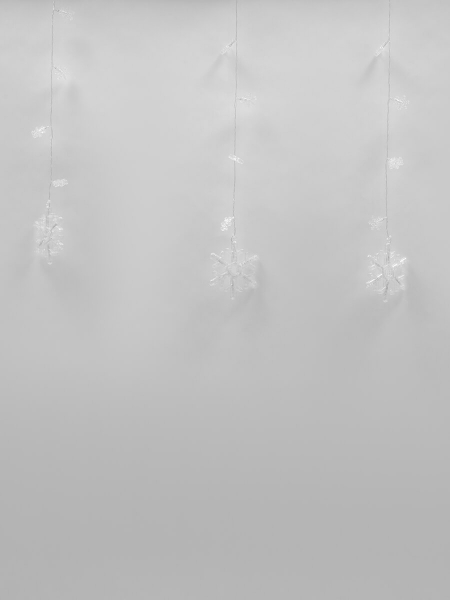 Светодиодная гирлянда (11129) Uniel занавес 220V белый ULD-E2706-100/DTA White IP20 SNOWFALL