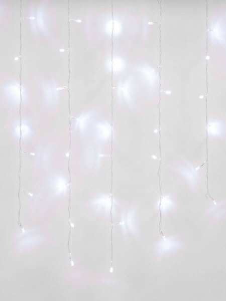 Светодиодная гирлянда (06738) Uniel занавес 220V белый ULD-C1515-160/DTA White IP20
