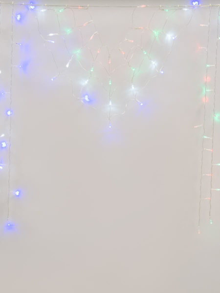 Светодиодная гирлянда (UL-00001411) Uniel занавес Радуга 220V разноцветный ULD-E1906-180/DTK MULTI IP20 RAINBOW-2