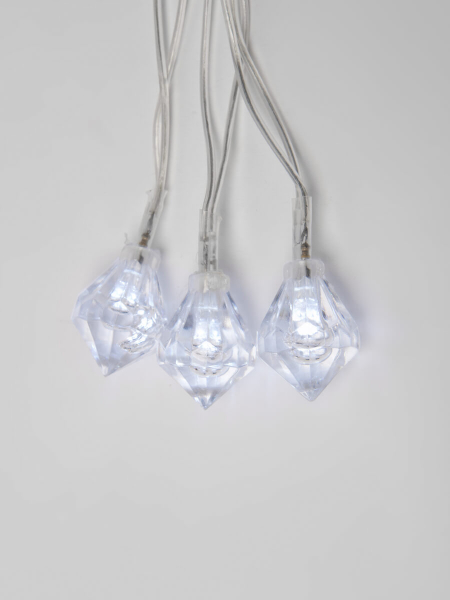 Светодиодная гирлянда (07931) Uniel 220V белый ULD-S0700-050/DTA White IP20 DIAMONDS