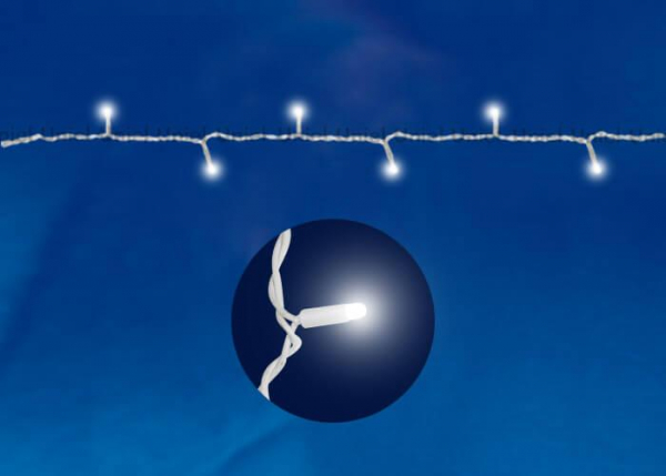 Светодиодная гирлянда (07925) Uniel 220 белый ULD-S1000-120/DWA White IP67