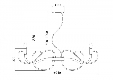 Maytoni MOD051PL-07TR