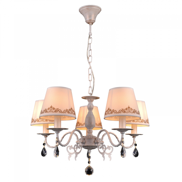 Подвесная люстра Natali Kovaltseva Biarritz 70038-5C IVORY GOLD