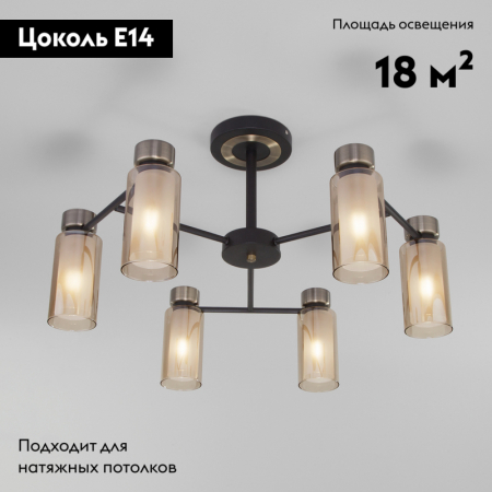 Eurosvet 70115/6 черный