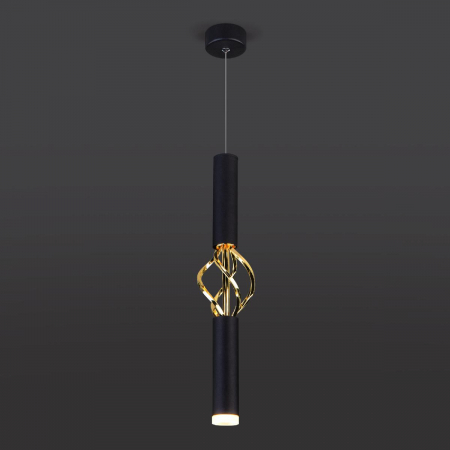 Eurosvet 50191/1 LED черный/золото