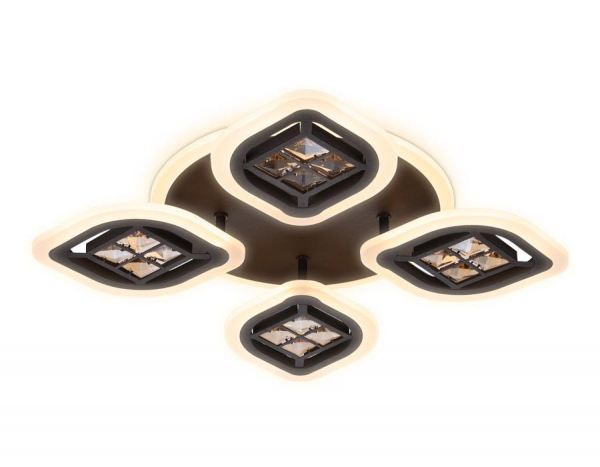 Потолочная светодиодная люстра Ambrella Light Acrylica Ice FA281