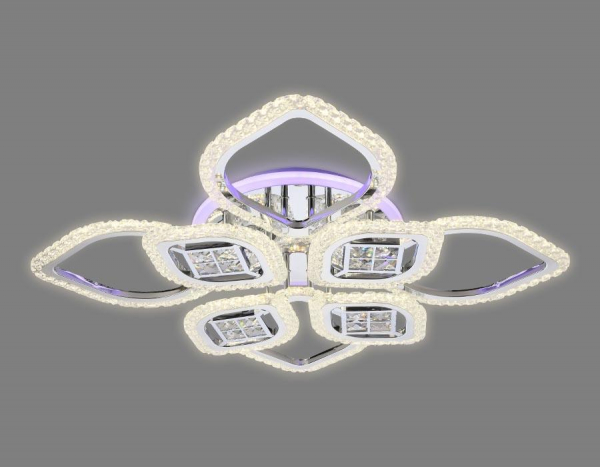 Потолочная светодиодная люстра Ambrella Light Acrylica Ice FA283