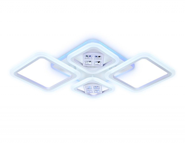 Потолочная светодиодная люстра Ambrella Light Acrylica Ice FA286