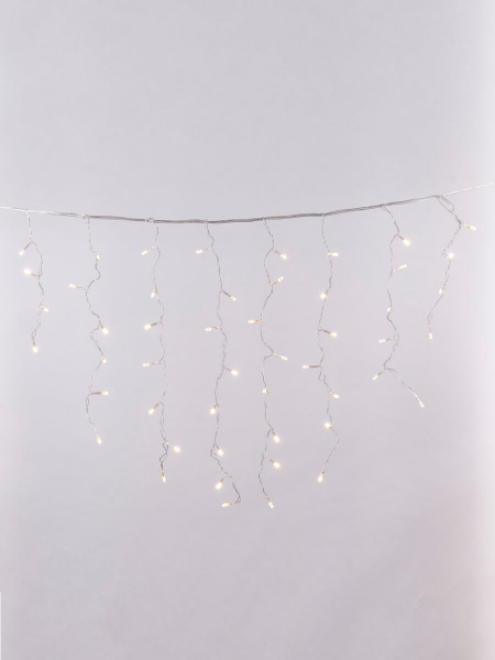 Светодиодная гирлянда (UL-00003678) Uniel бахрома 230V теплый белый ULD-B3010-200/DTA WarmWhite IP20