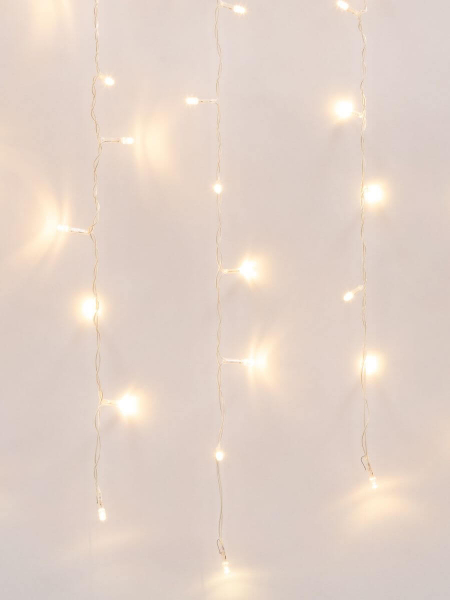 Светодиодная гирлянда (UL-00003678) Uniel бахрома 230V теплый белый ULD-B3010-200/DTA WarmWhite IP20