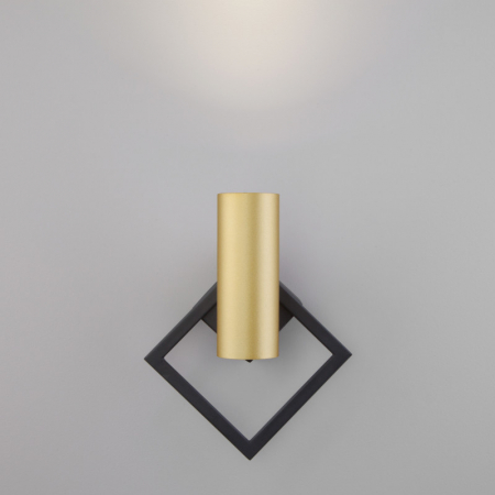 Eurosvet 20091/1 LED черный/ золото