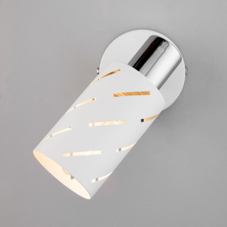 Eurosvet 20090/1 белый/хром