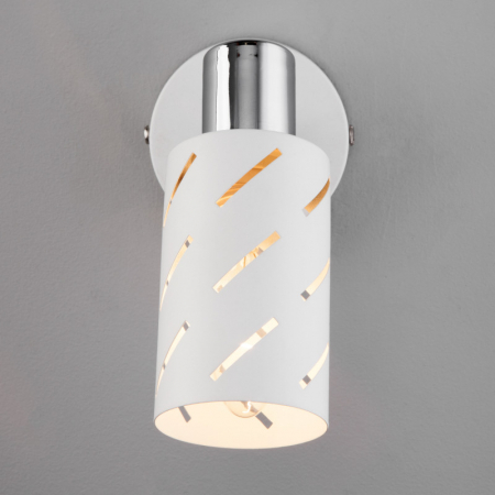 Eurosvet 20090/1 белый/хром