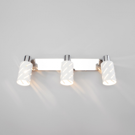 Eurosvet 20090/3 белый/хром