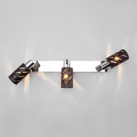 Eurosvet 20090/3 черный/хром