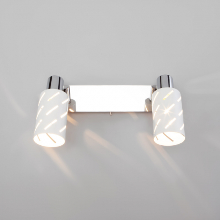 Eurosvet 20090/2 белый/хром