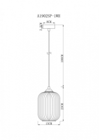 Arte Lamp A1902SP-1WH