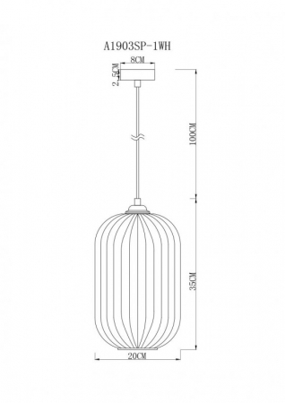 Arte Lamp A1903SP-1WH