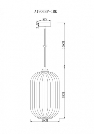 Arte Lamp A1903SP-1BK