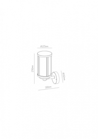 Arte Lamp A1036AL-1BK