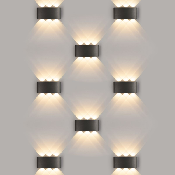 Настенный светильник Elektrostandard 1551 TECHNO LED TWINKY TRIO черный 4690389068027 a049671