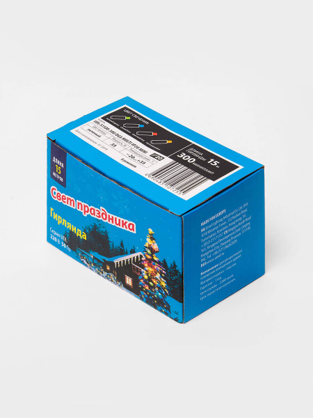 Светодиодная гирлянда Uniel (UL-00003946) разноцветный UDL-S1500-300/DGA Multi IP20 Mini