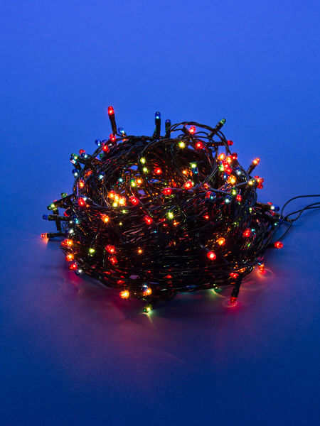 Светодиодная гирлянда Uniel (UL-00003946) разноцветный UDL-S1500-300/DGA Multi IP20 Mini