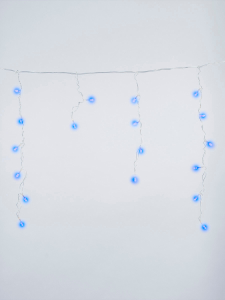 Светодиодная гирлянда Uniel бахрома (UL-00007206) синий ULD-B1805-048/DTA Blue IP20