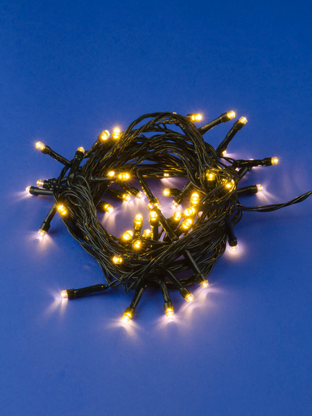 Светодиодная гирлянда Uniel (UL-00007304) теплый белый ULD-S0500-050/DGA Warm White IP20