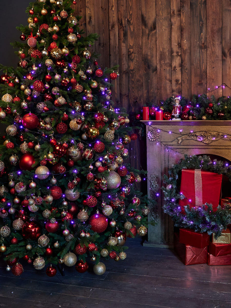 Светодиодная гирлянда Uniel (UL-00007310) розовый ULD-S2000-200/DGA Pink IP20