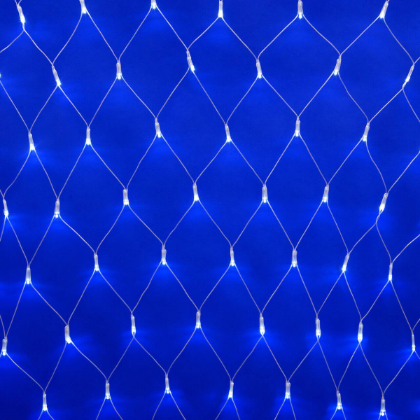 Светодиодная гирлянда Uniel сетка (UL-00007220) белый ULD-N1515-96/STK White IP44