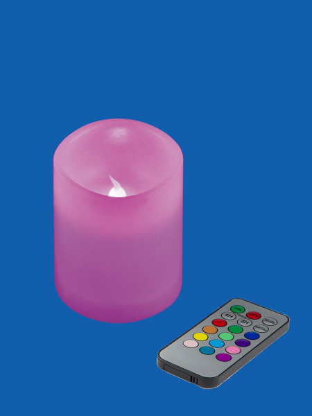 Фигурка светодиодная «Свеча» Uniel (UL-00007258) ULD-F052 RGB RC Candle