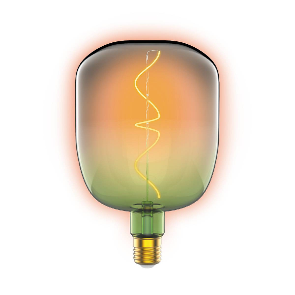 Лампа светодиодная филаментная Gauss E27 5W 1800K зеленая 1009802105