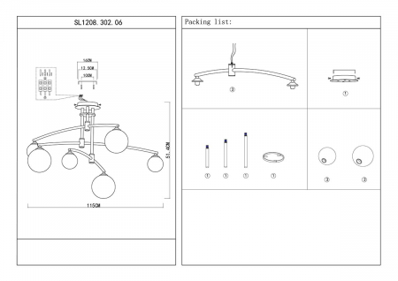 ST Luce SL1208.302.06
