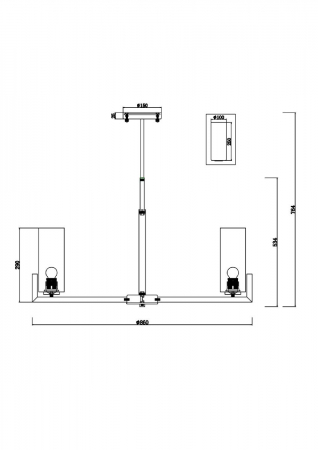 Maytoni MOD089PL-10BS
