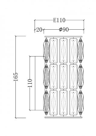 Maytoni DIA008WL-1CH