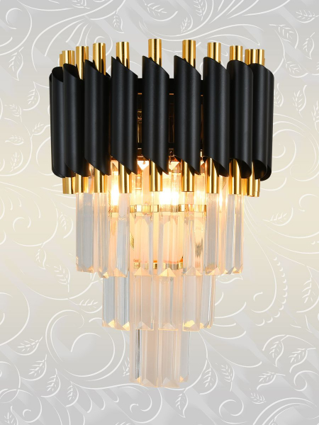 Бра Natali Kovaltseva DARIAN 76017/2W GOLD BLACK